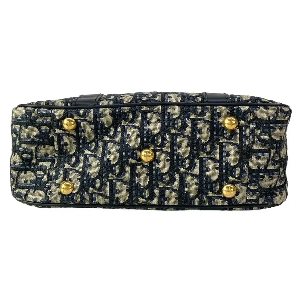 Christian Dior Handbag Dark Navy White